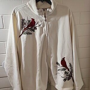 Jason Maxwell Long Sleeve Full Zip Mock Neck Jacket‎ Plus Size Ladies Pre-Owned